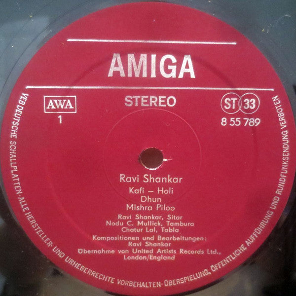 Ravi Shankar : Ravi Shankar (LP, RE, Red)