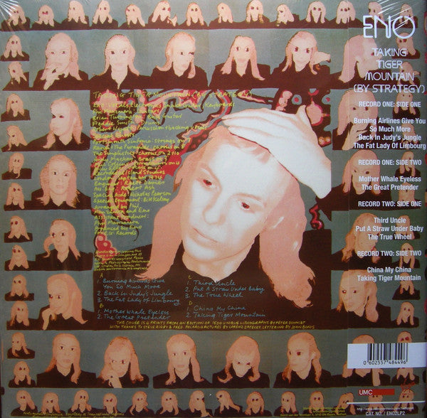 Brian Eno : Taking Tiger Mountain (By Strategy) (2x12", Album, RE, RM)