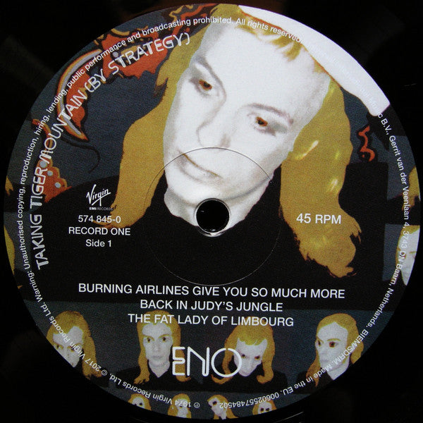 Brian Eno : Taking Tiger Mountain (By Strategy) (2x12", Album, RE, RM)