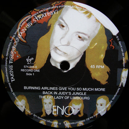 Brian Eno : Taking Tiger Mountain (By Strategy) (2x12", Album, RE, RM)