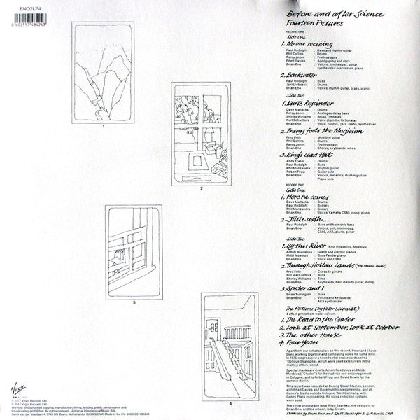 Brian Eno : Before And After Science (2x12", Album, Ltd, RE, RM)