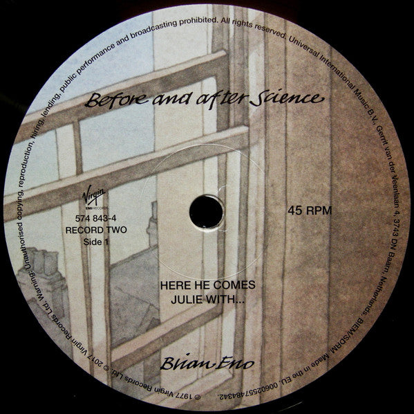 Brian Eno : Before And After Science (2x12", Album, Ltd, RE, RM)