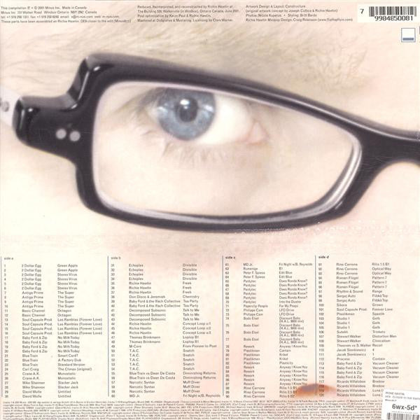 Richie Hawtin : DE9 | Closer To The Edit (Parts) (2xLP, Comp)