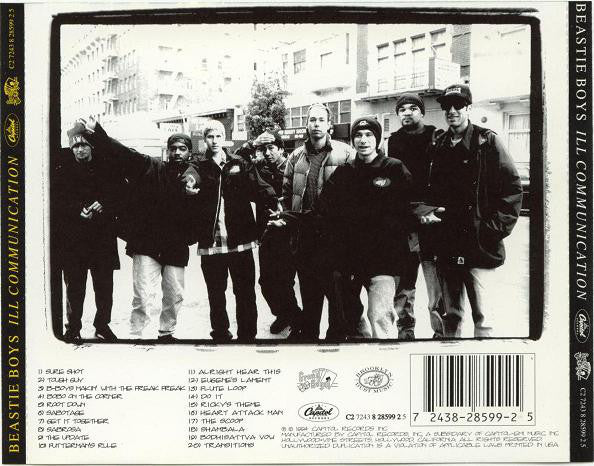 Beastie Boys : Ill Communication (CD, Album, RE, EMI)