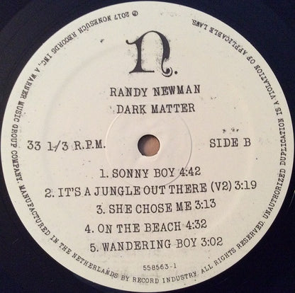 Randy Newman : Dark Matter (LP, Album)