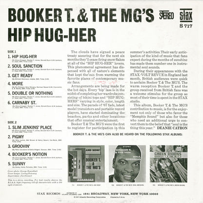 Booker T. & The MG's* : Hip Hug-Her (LP, Album, MO )