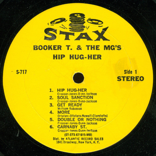 Booker T. & The MG's* : Hip Hug-Her (LP, Album, MO )