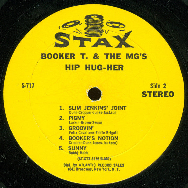 Booker T. & The MG's* : Hip Hug-Her (LP, Album, MO )