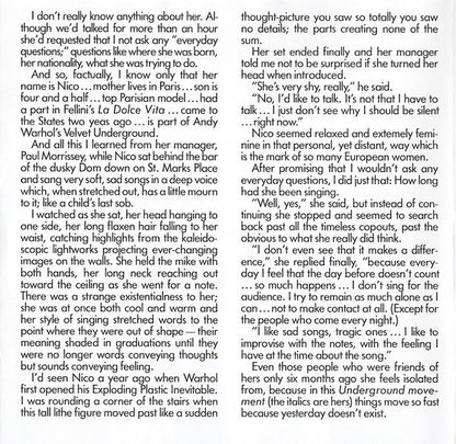 Nico (3) : Chelsea Girl (CD, Album, RE)