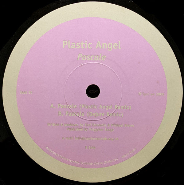 Plastic Angel : Pascale (12")