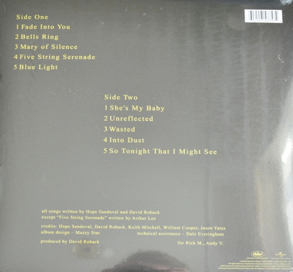 Mazzy Star : So Tonight That I Might See (LP, Album, RE, 180)