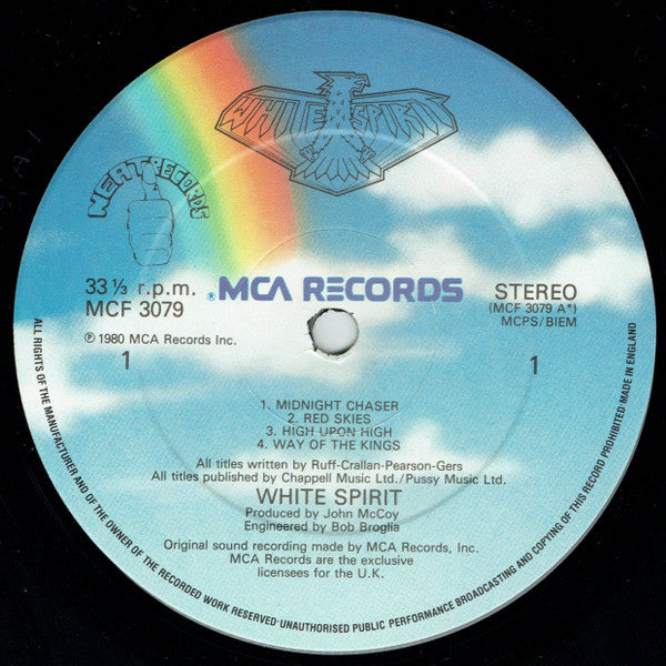 White Spirit (2) : White Spirit (LP, Album)