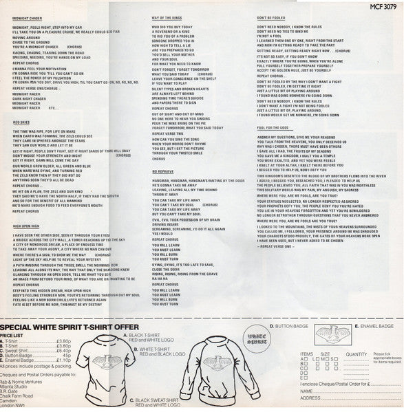 White Spirit (2) : White Spirit (LP, Album)