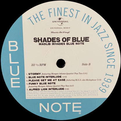 Madlib : Shades Of Blue (2xLP, Album, RE, RP, 180)