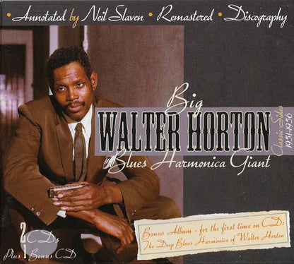 Big Walter Horton* : Blues Harmonica Giant (Classic Sides 1951-1956) (3xCD, Comp, RM)