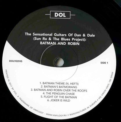 The Sensational Guitars Of Dan & Dale / Sun Ra & The Blues Project : Batman And Robin (LP, Album, RE, 180)