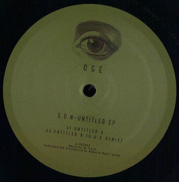 S.O.N : Untitled (12")