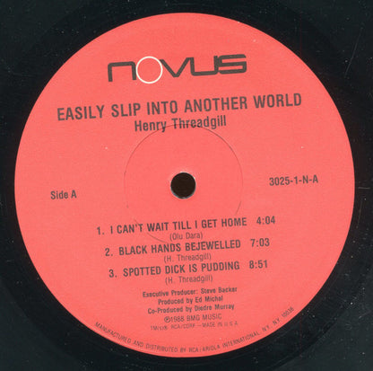 Henry Threadgill : Easily Slip Into Another World (LP, Album)
