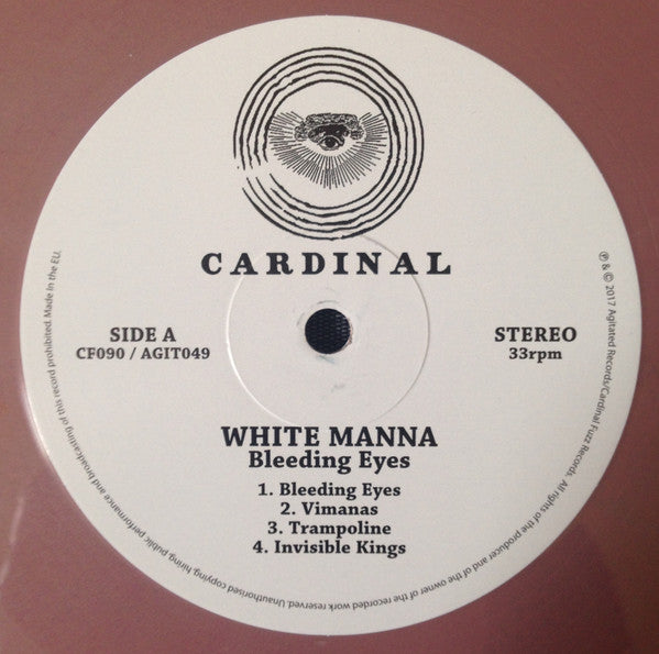 White Manna : Bleeding Eyes (LP, Album, Ran)