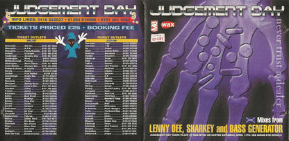 Lenny Dee, Sharkey and Bass Generator : Judgement Day (CD, Comp, Mixed)