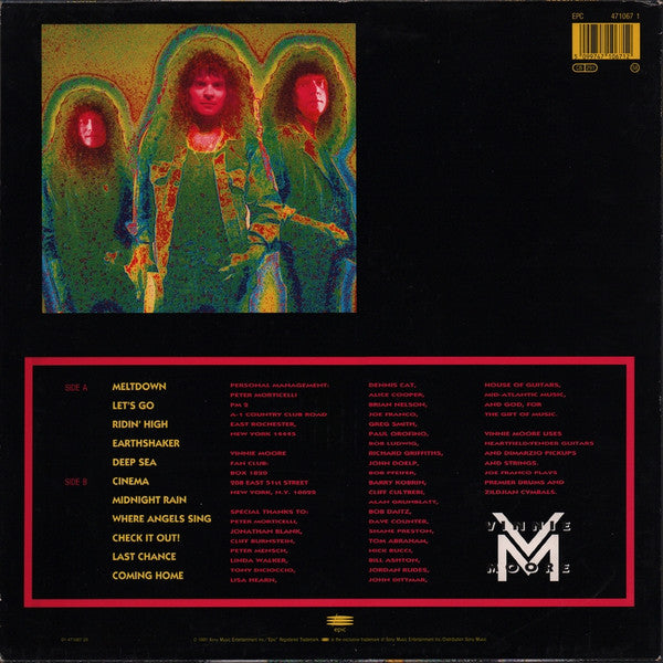 Vinnie Moore : Meltdown (LP, Album)