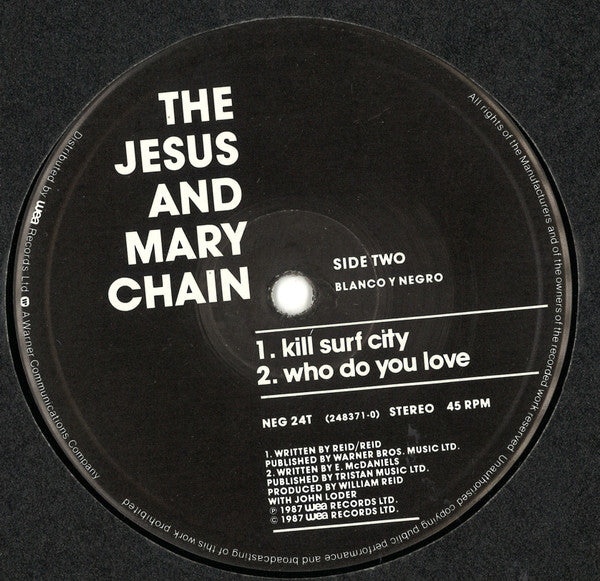 The Jesus And Mary Chain : April Skies (12", PRS)