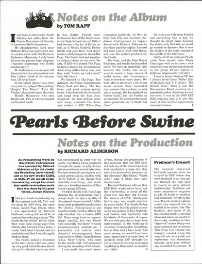 Pearls Before Swine : One Nation Underground (LP, Album, Mono, RE, RM)