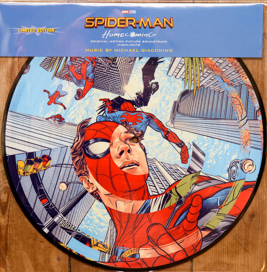 Michael Giacchino : Spider-Man: Homecoming (Original Motion Picture Soundtrack) (LP, Ltd, Pic)