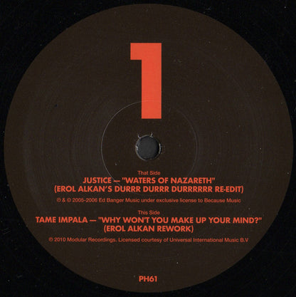 Erol Alkan : Reworks Volume 1 - Part 1 (12")