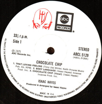 Isaac Hayes : Chocolate Chip (LP, Album, Gat)