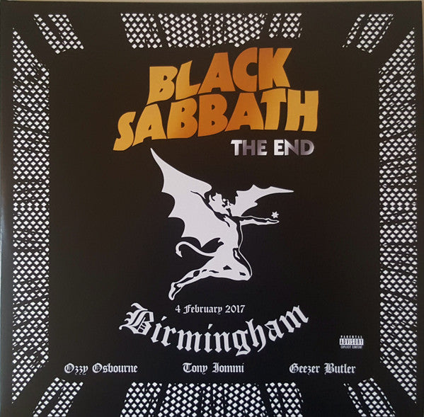 Black Sabbath : The End (4 February 2017 - Birmingham) (3xLP, Album, 180)