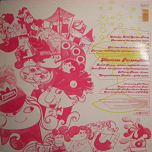 Television Personalities : Salvador Dali's Garden Party EP (12", EP)