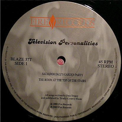 Television Personalities : Salvador Dali's Garden Party EP (12", EP)