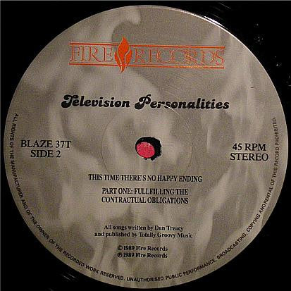 Television Personalities : Salvador Dali's Garden Party EP (12", EP)