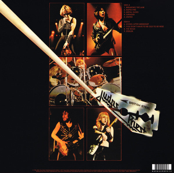 Judas Priest : British Steel (LP, Album, RE, 180)