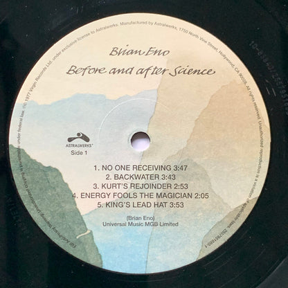 Brian Eno : Before And After Science (LP, Album, RE, RM)