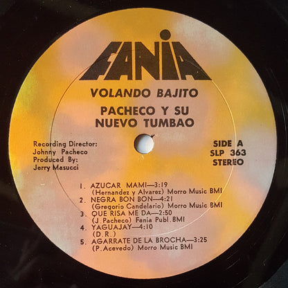 Johnny Pacheco : Volando Bajito (LP, Album)