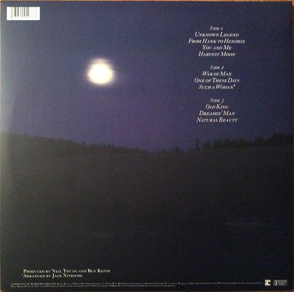 Neil Young : Harvest Moon (LP + LP, S/Sided, Etch + Album, RSD, RE)