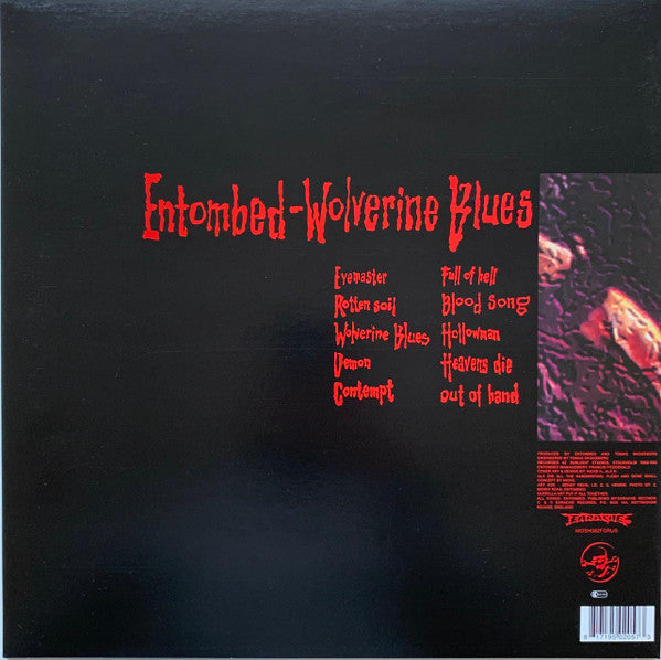 Entombed : Wolverine Blues (LP, Album, RE, RM, Sil)