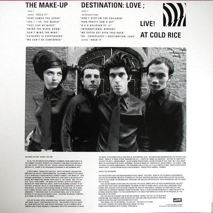 The Make-Up : Destination: Love; Live! At Cold Rice (LP, Album, $7 )