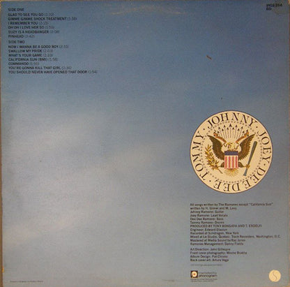 Ramones : Leave Home (LP, Album, RE)