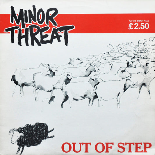 Minor Threat : Out Of Step (12", EP, RM, Rem)