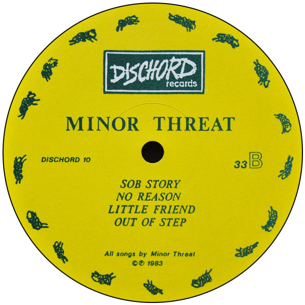 Minor Threat : Out Of Step (12", EP, RM, Rem)