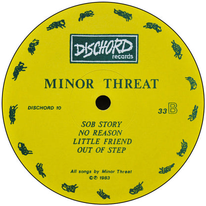 Minor Threat : Out Of Step (12", EP, RM, Rem)