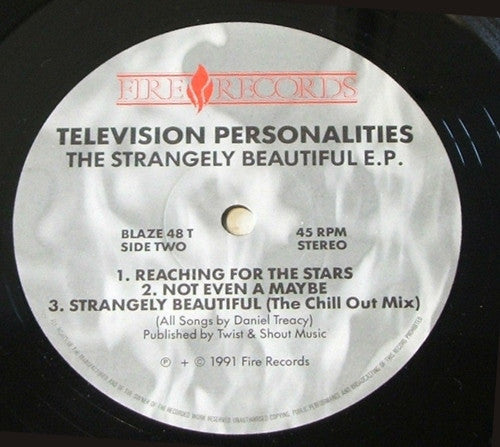 Television Personalities : The Strangely Beautiful E.P. (12", EP)