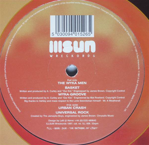 The Wyka Men* / Urban Crash : Basket / Universal Rock (12")