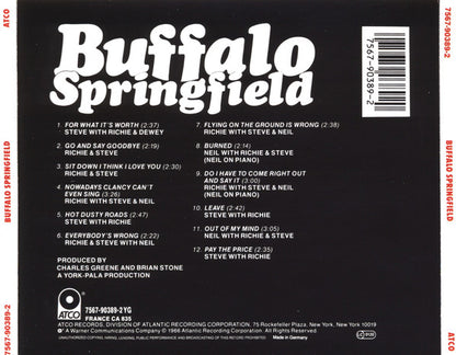 Buffalo Springfield : Buffalo Springfield (CD, Album, RE, Cin)