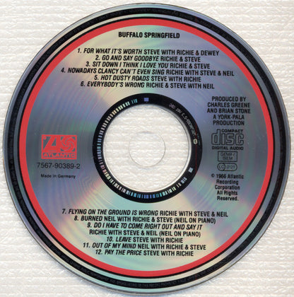 Buffalo Springfield : Buffalo Springfield (CD, Album, RE, Cin)