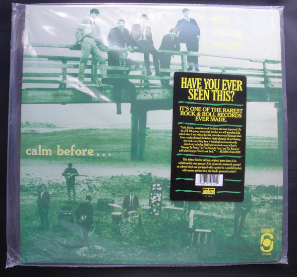 The Rising Storm : Calm Before... (LP, Album, Mono, RE, Yel)