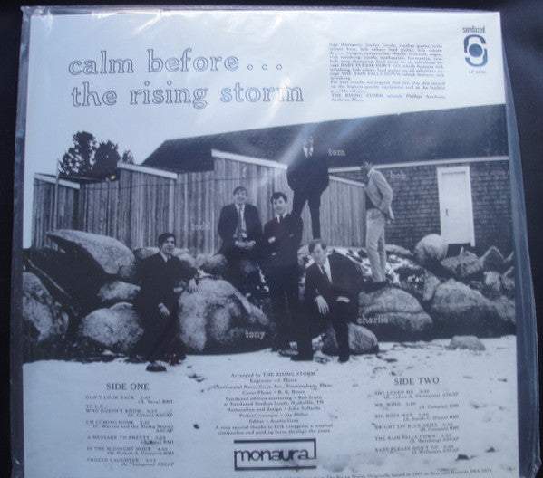 The Rising Storm : Calm Before... (LP, Album, Mono, RE, Yel)